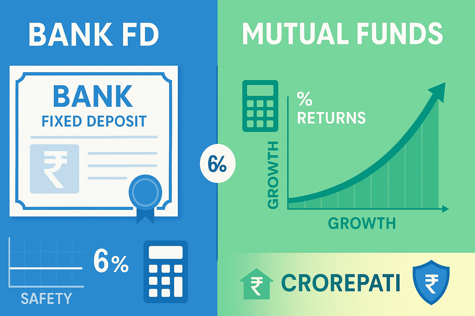 Fixed Deposit vs Mutual Funds: Which Investment is Better?
