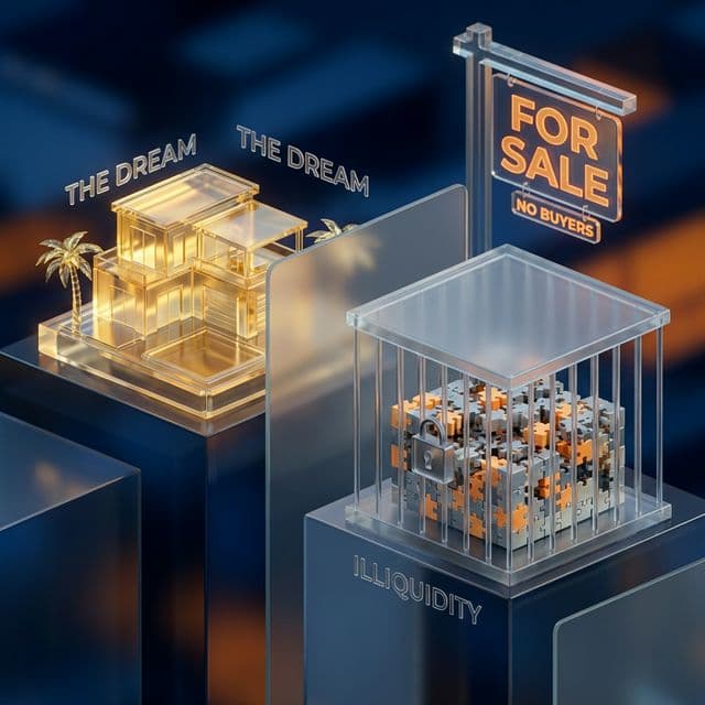 Fractional Real Estate: The new "Timeshare" trap? Liquidity & Control risks.