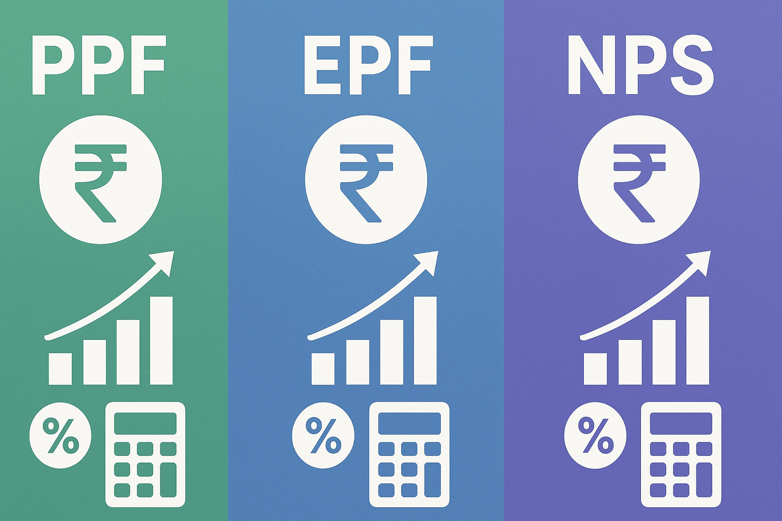 PPF vs EPF vs NPS: How to Build a Retirement Mix That Fits You