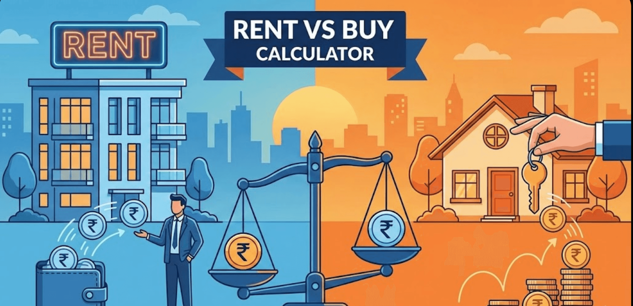 Rent vs Buy Calculator India 2025: Complete Decision Framework