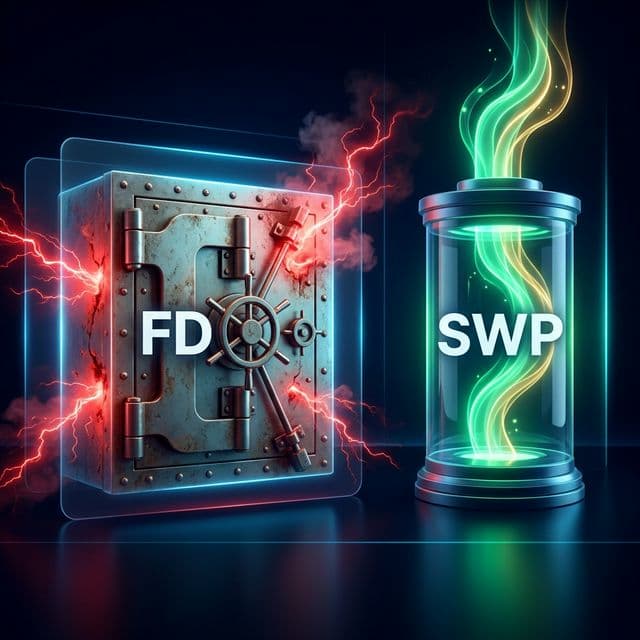 SWP vs Fixed Deposits: Escaping the 30% Retirement Tax Trap