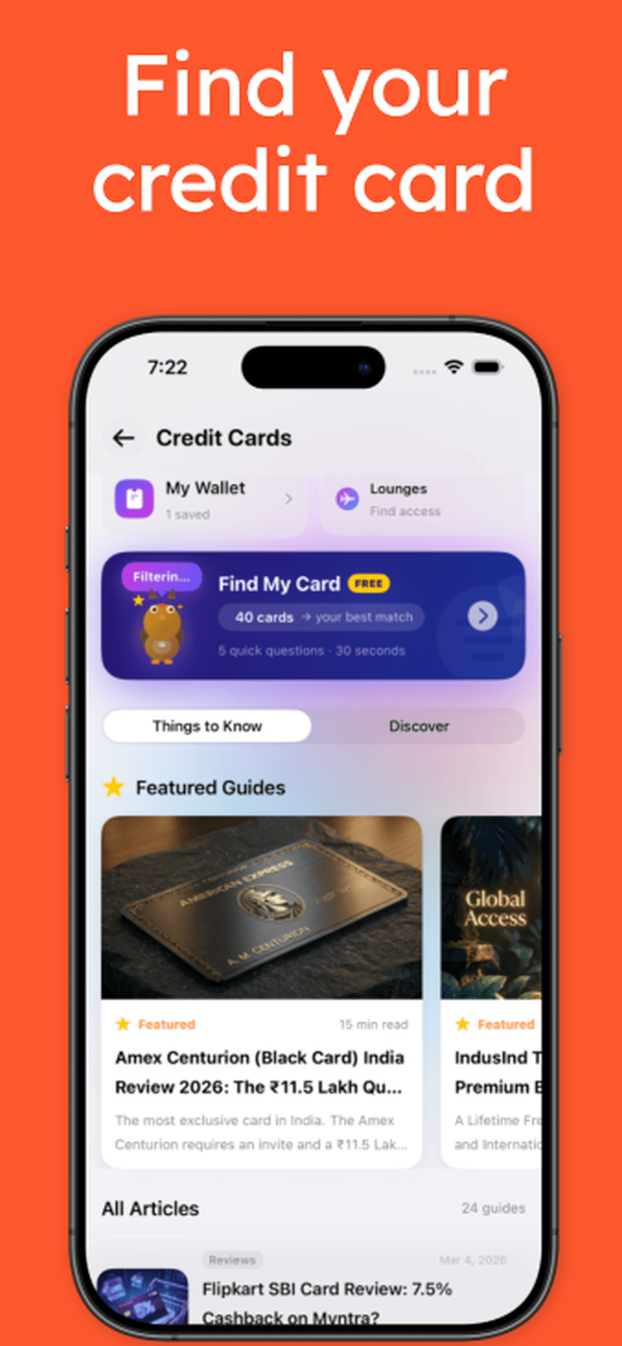 Find Your Perfect Card