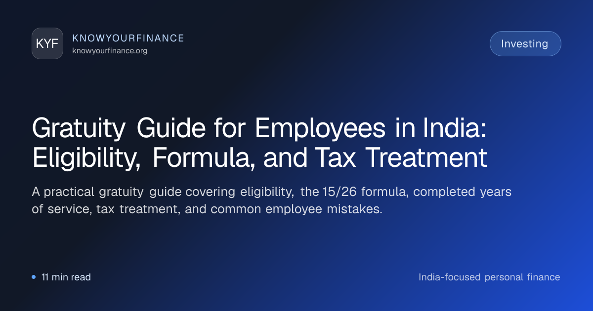 Gratuity Guide for Employees in India: Eligibility, Formula, and Tax ...