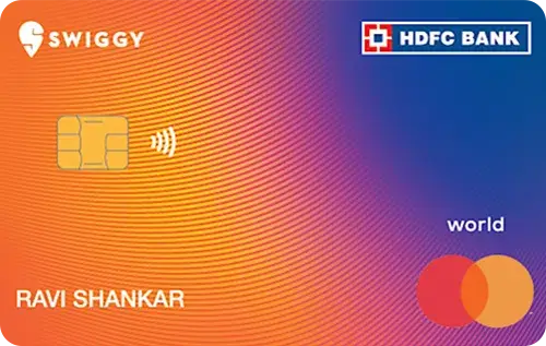 Swiggy HDFC Bank card